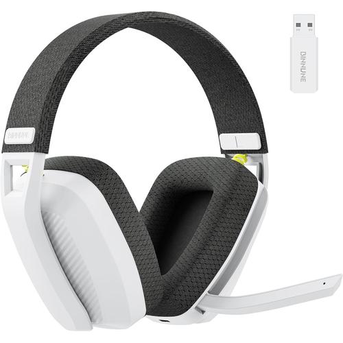 Casque De Jeu Sans Fil 2,4 Ghz Avec Suppression Active Du Bruit Enc Pour Ps4 Ps5 Pc, Casque De Jeu Sans Fil Bluetooth Avec Microphone Et Autonomie De Batterie De 48 Heures