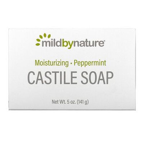 Mild By Nature Savon De Castille, Menthe Poivrée, 141 G 