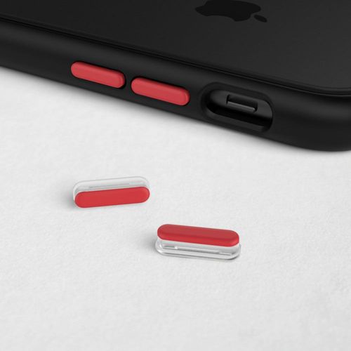 Boutons Rhinoshield Solidsuit Rouges Pour Coque Mod-Nx Et Solid-Suit