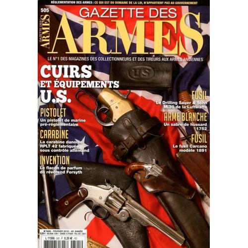 Gazette Des Armes 505 Cuirs Et Equipements U.S
