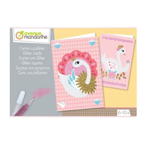 Avenue Mandarine Boîte Créative, Cartes À Pailleter