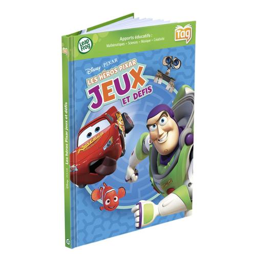 Livre Intéractif Jeux Et Défis Des Héros Pixar Pour Lecteur Leap