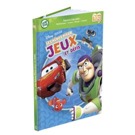 Livre Intéractif Jeux Et Défis Des Héros Pixar Pour Lecteur Leap