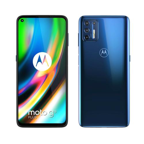 Motorola Moto G9 plus Dual SIM 128 Go bleu foncé
