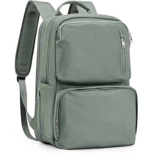 Sac a Dos Ryanair Cabine 40x20x25, Sac à Dos Bagage 40x30x20, Sac a Dos Voyage Femme, 30L Impermeable, Sac a Dos ordi portable 15.6 Pouces Vert