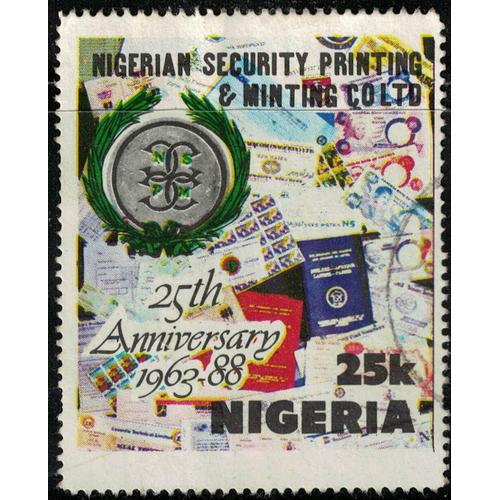 Nigeria 1988 Oblitéré Used Nigerian Security Printing And Minting Co Ltd Su