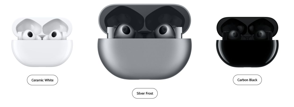Huawei FreeBuds Pro - Écouteurs True Wireless - Silver Frost image 2 | Rakuten