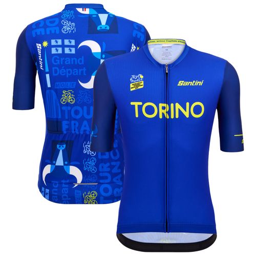 Maillot De Cyclisme Le Tour De France 2024 Torino Kit Par Santini