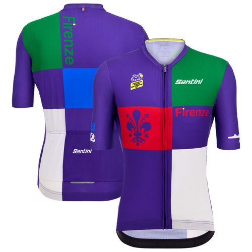Maillot De Cyclisme Le Tour De France 2024 Firenza Kit Par Santini
