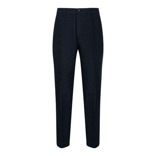 Selected Homme - Trousers > Slim-Fit Trousers - Blue