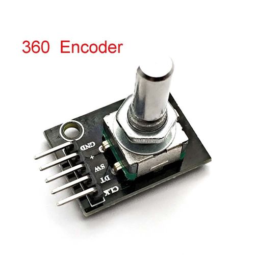 Module de codeur rotatif à 360 degrés pour Arduino brique capteur commutateur carte de développement KY-040 avec broches