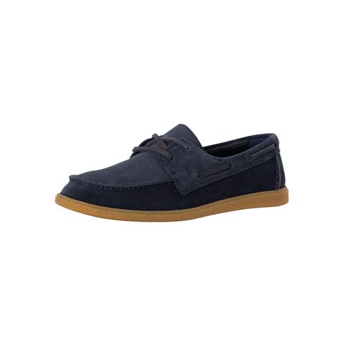 Clarks Chaussures En Daim Clarkbay Go Bleu