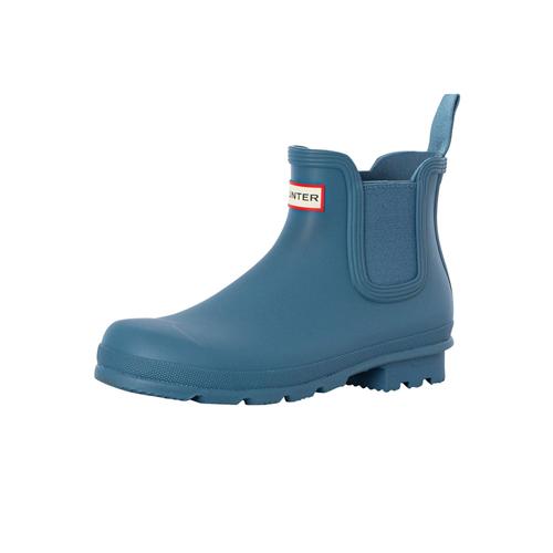 Hunter Bottines Chelsea Originales En Caoutchouc Bleu