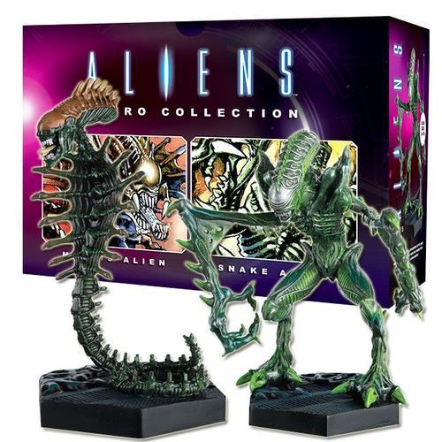 Aliens Retro Collection / Duo De Figurines : Alien Mante Religieuse Et Serpent - Année 2017 (Hors Série)