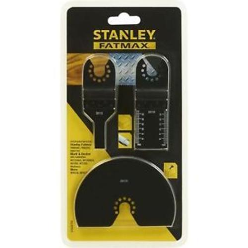 Stanley Trousse 3 Accessoires Pour Multifonctions Oscillant