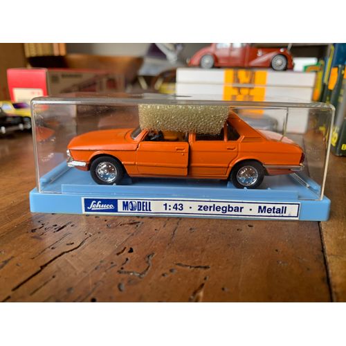 Bmw 520 Orange Schuco 301617 Made In Germany-Schuco