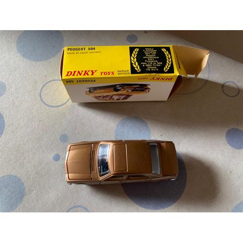 Peugeot 504 Dinky Toys 1452 Made In Spain Avec Boîte-Dinky Toys