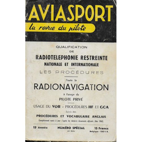 Aviasport La Revue Du Pilote 15e Année