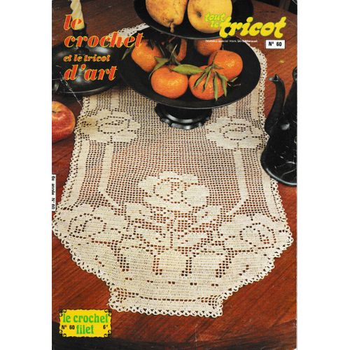 Tout Le Tricot Hors Serie 60 Le Crochet Et Le Tricot D'art