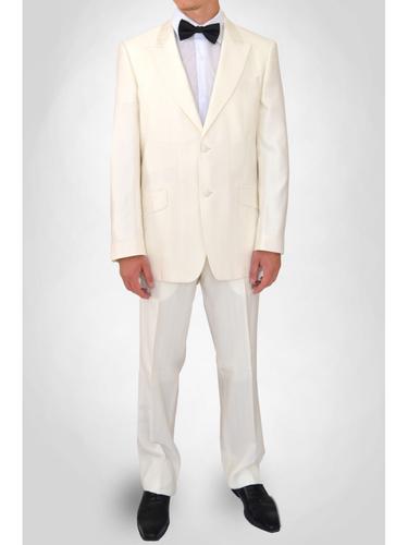 Costume Cérémonie Blanc Homme