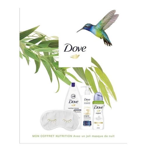Dove Coffret Cadeau Mon Coffret Nutrition - Gel Douche  Lait Corps Déodorant Masque De Nuit 