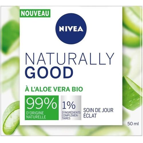 Nivea Soin De Jour A L'aloe Vera Bio Naturally Good - 50 Ml 