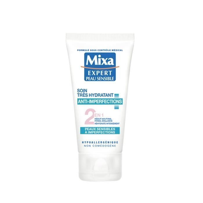 Mixa Soin Tres Hydratant Anti-Imperfections 2 En 1 50ml 