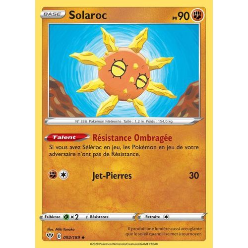 Pokemon!!! Solaroc (92/189)