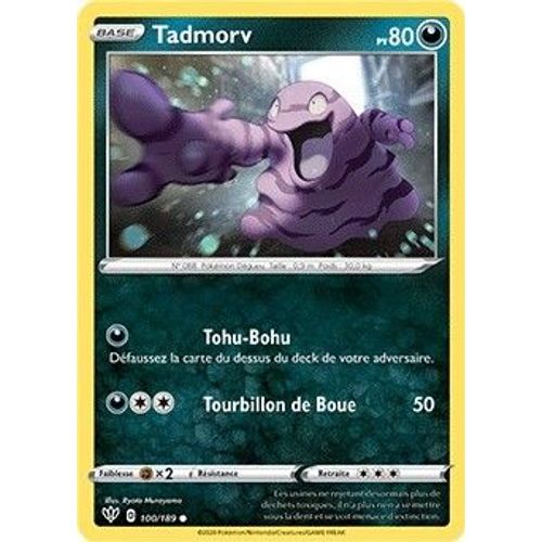 Pokemon!!! Tadmorv (100/189)