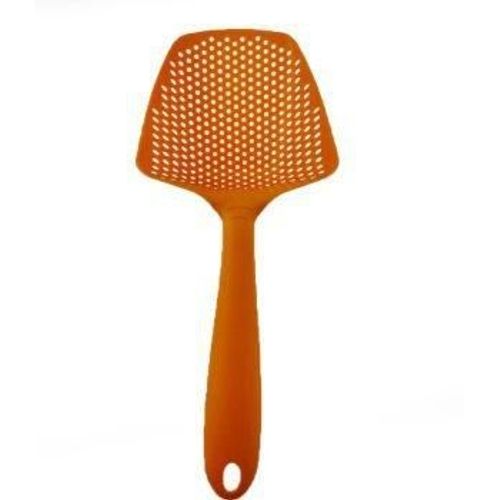 Cuisson Pelles Passoire À Légumes Scoop Nylon Cuillère Grande Passoire Filtre À Soupe Cuisine Outils 1 Pc, Orange