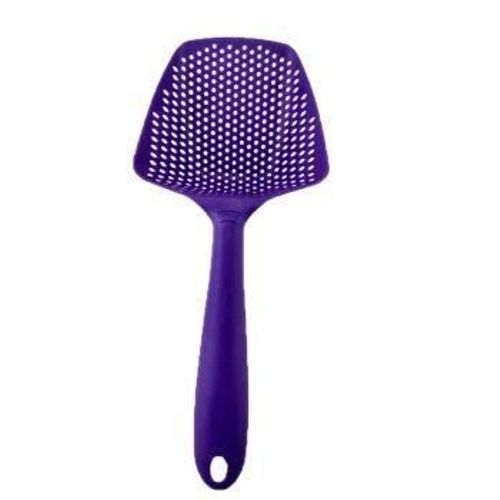 Cuisson Pelles Passoire À Légumes Scoop Nylon Cuillère Grande Passoire Filtre À Soupe Cuisine Outils 1 Pc, Violet