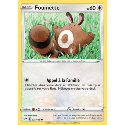 Pokemon!!! Fouinette (135/189)