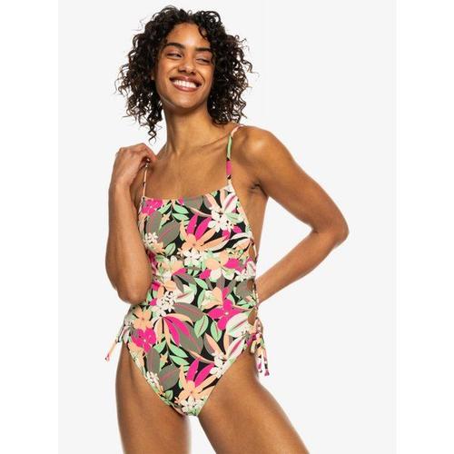 Printed Beach Classics - Maillot De Bain 1 Pièce Femme Anthracite Palm Song S M - M