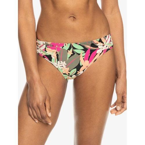 Printed Beach Classics Hipster - Bas De Bikini Femme Anthracite Palm Song S Xl - Xl