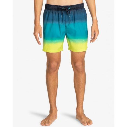 All Day Fade Layback 16" - Boardshort Homme Black L - L