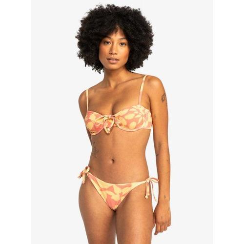 Uni Love Blows - Bas De Bikini Femme Canyon Clay 2 Tones Flower Xl - Xl