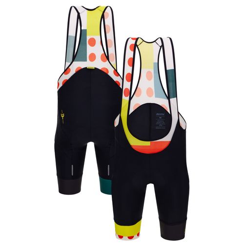 Cuissard À Bretelles De Cyclisme Le Tour De France 2024 Combo Kit De Santini