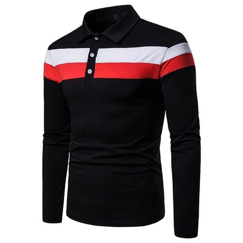 Polo Homme De Sport Slim Golf Tennis Fit Grande Vêtements Masculin Wx45