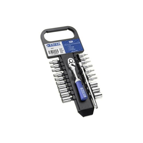 Jeu de douilles et cliquet EXPERT BY FACOM - 1/4" - 22 pcs - E030727