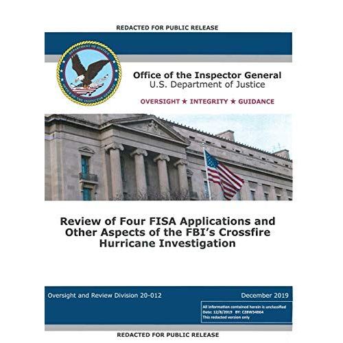 Office Of The Inspector General Report