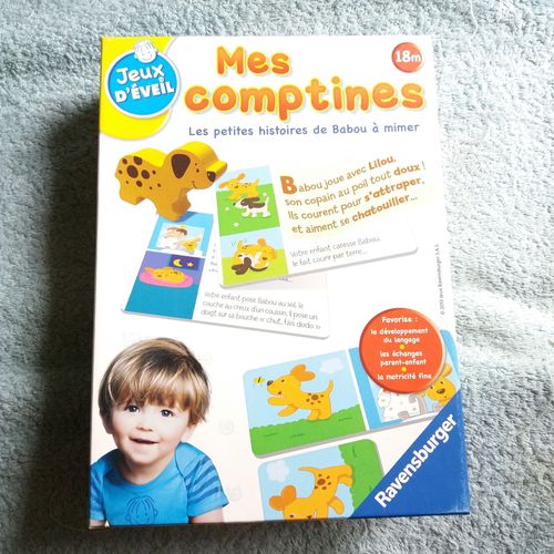 Jeu D'éveil : Mes Comptines , Les Petites Histoires De Babou À Mimer