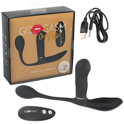 Gogasm Rechargeable Vaginal Et Anal Noir You 2 Toys - Bad Kitty