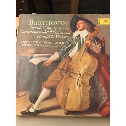 Beethoven Sonate C-Sur Op 102/1 Disque 33t