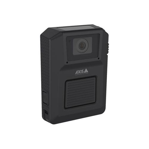 AXIS W100 Body Worn Camera - Caméscope - 1080p / 30 pi/s - flash 64 Go - mémoire flash interne - Wi-Fi, Bluetooth - NCS S 9000-N