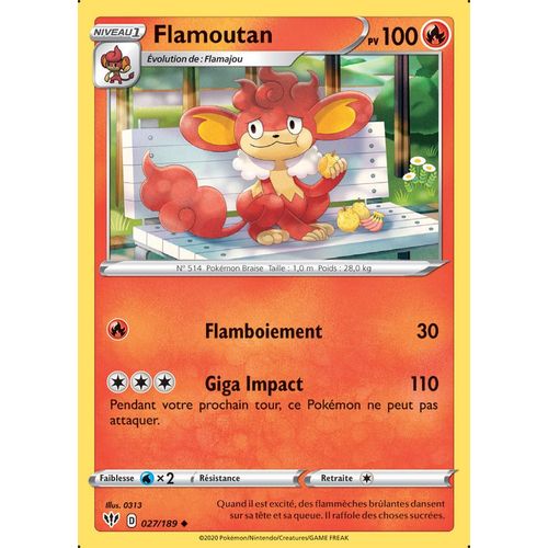 Pokemon!!! Flamoutan (27/189)