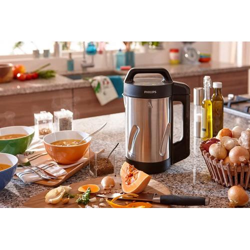 Blender Chauffant De 1,2l 1000w Noir Gris