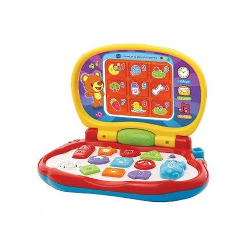 Lumi Ordi Des Petits Parlant Et Musical Vtech Baby - Version Francaise - Ordinateur Bebe 12-36 Mois