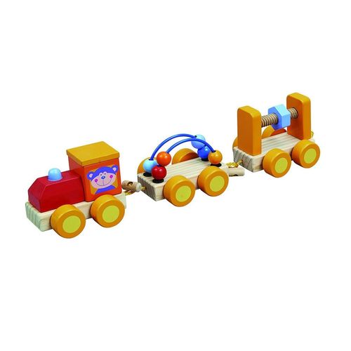 Jouet Éveil - Mon Premier Train Avec Wagon