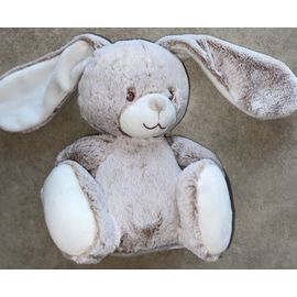 Doudou Lapin Beige Tex Baby Modele Moyen 18cm Peluche Jouet Bunny Carefour Bebe Naissance