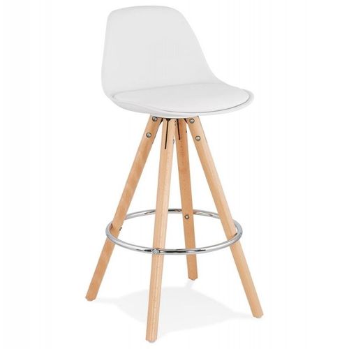 Tabouret De Bar "Bjarki" 85cm Blanc